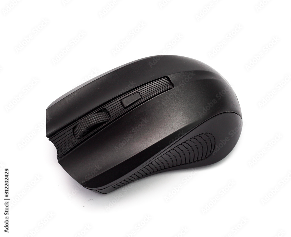 computer mouse on a white background, macro, isolate computer mouse on a white background, macro, isolate