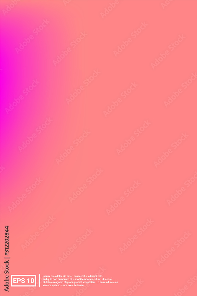 Holographic, Vector, Glossy Cover. Soft Color. 