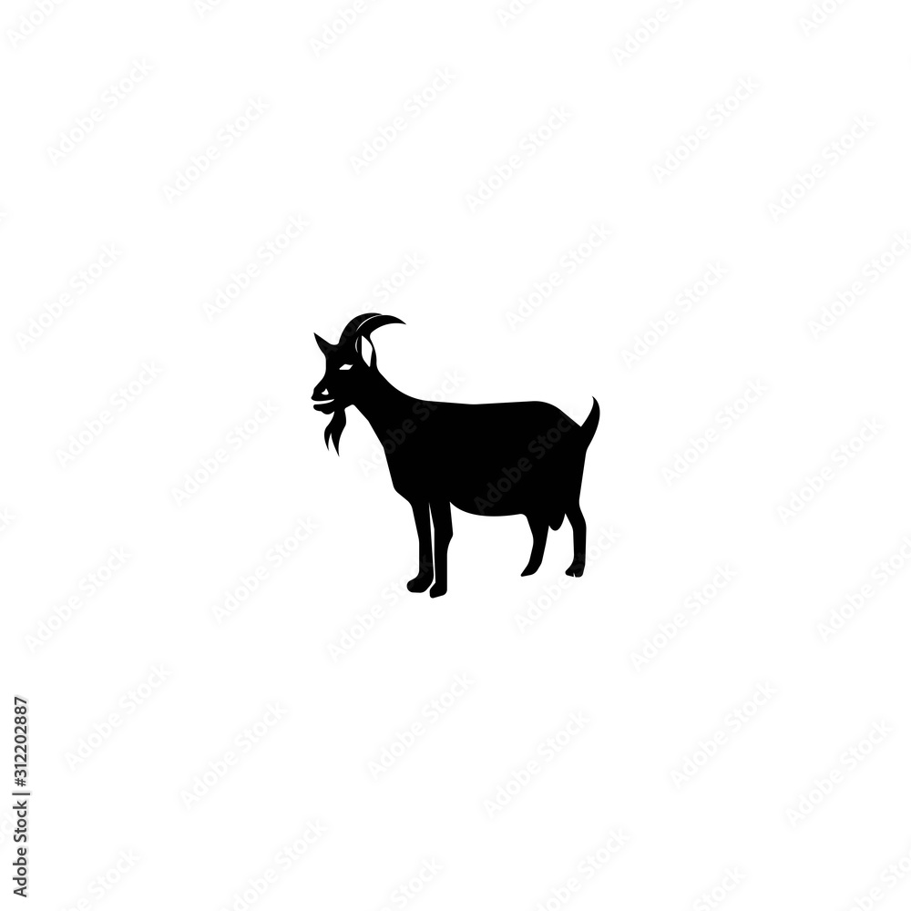 Goat logo icon design vector Goat logo icon design vector
