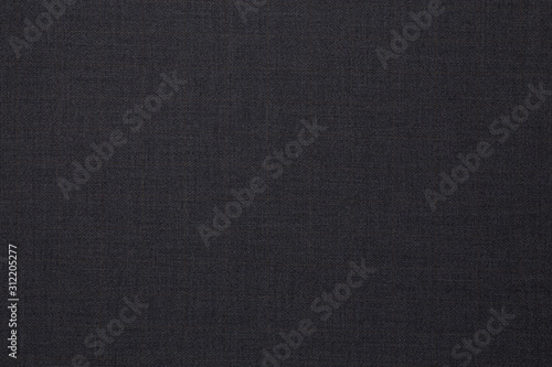 Overview of gray fabric with textile texture background
