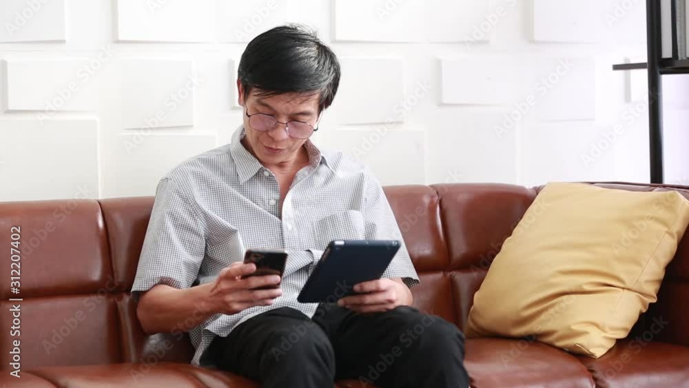 Senior people lifestyle and technology Senior people lifestyle and technology