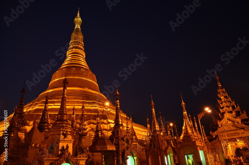 Shwedagon-Pagode Yangon, Myanmar