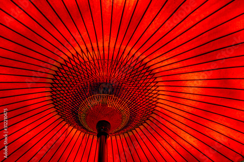 red umbrella japan