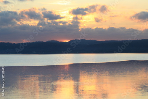 tramonto sul lago © fabiobaldi