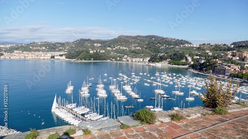 Lerici, uno dei tre comuni della costa ligure che si affaccia sul Golfo dei Poeti photo