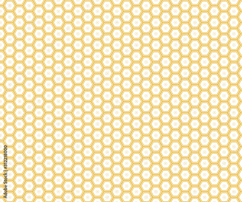 Repeating hexagon shape vector pattern Repeating hexagon shape vector pattern
