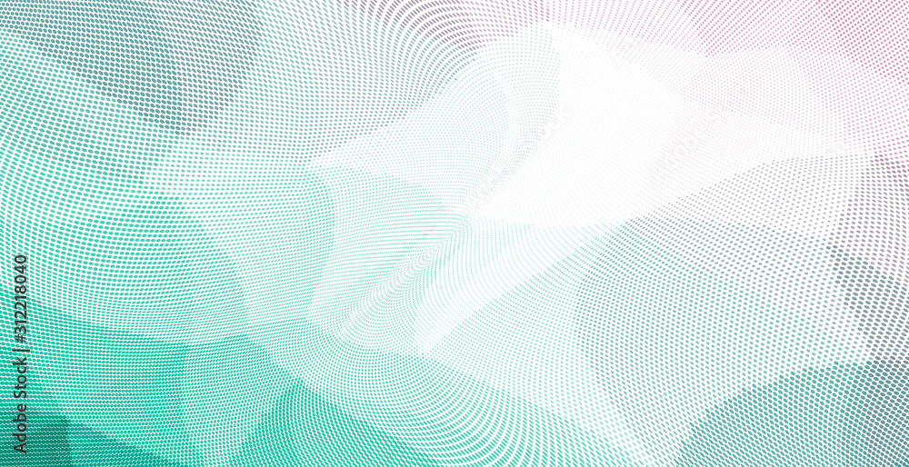 Green white halftone dots pattern texture background. Low poly design Green white halftone dots pattern texture background. Low poly design