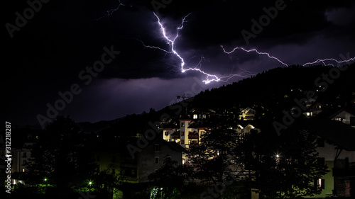alpine thunder lightning