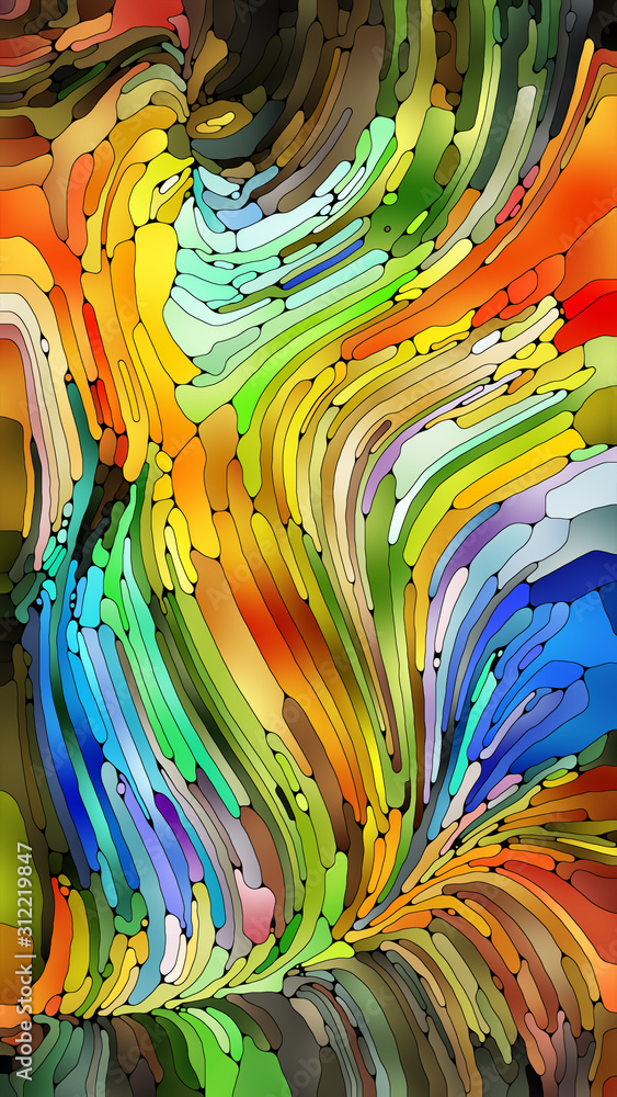 Colorful Abstract Background - obrazy, fototapety, plakaty 