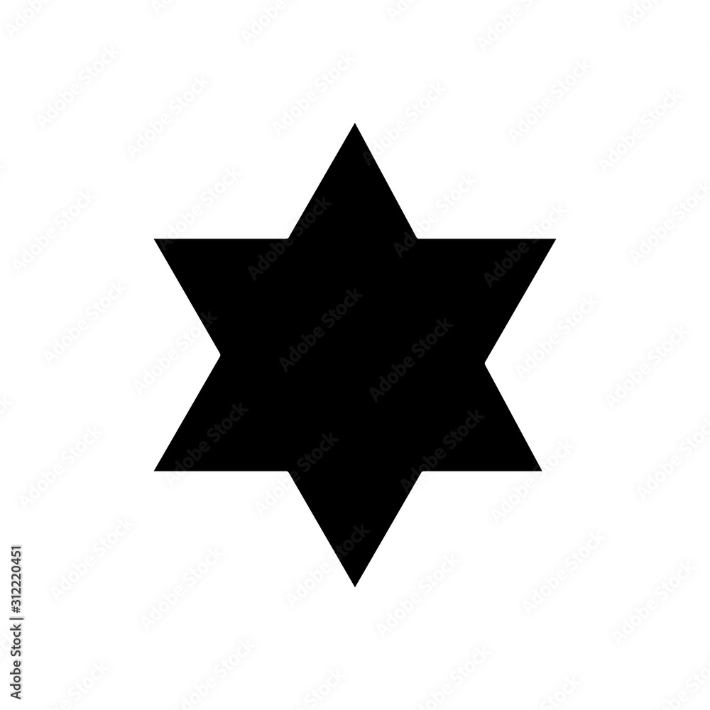 silhouette of star david symbol isolated icon vector illustration design silhouette of star david symbol isolated icon vector illustration design