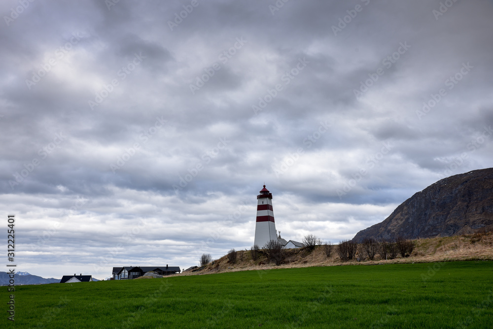lighthouse on hill lighthouse on hill