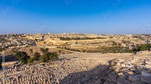 Jerusalem from the mount of olives
