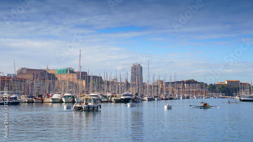 The Old Port of city of Mar...