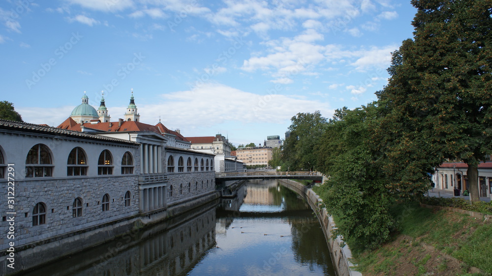 Ljubljana is the capital of Slovenia, a beautiful city