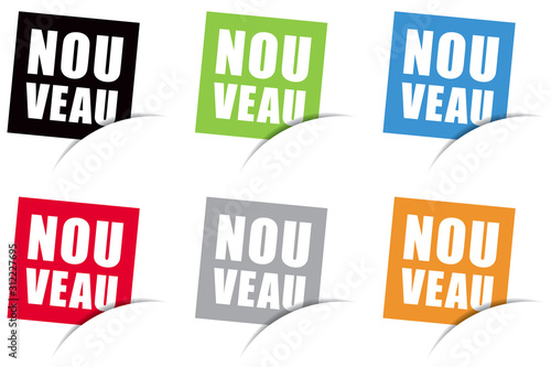 ÉTIQUETTE NOUVEAU COULEUR