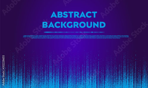 Glowing particles liquid dynamic flow. Trendy fluid cover design. Eps10 vector illustration