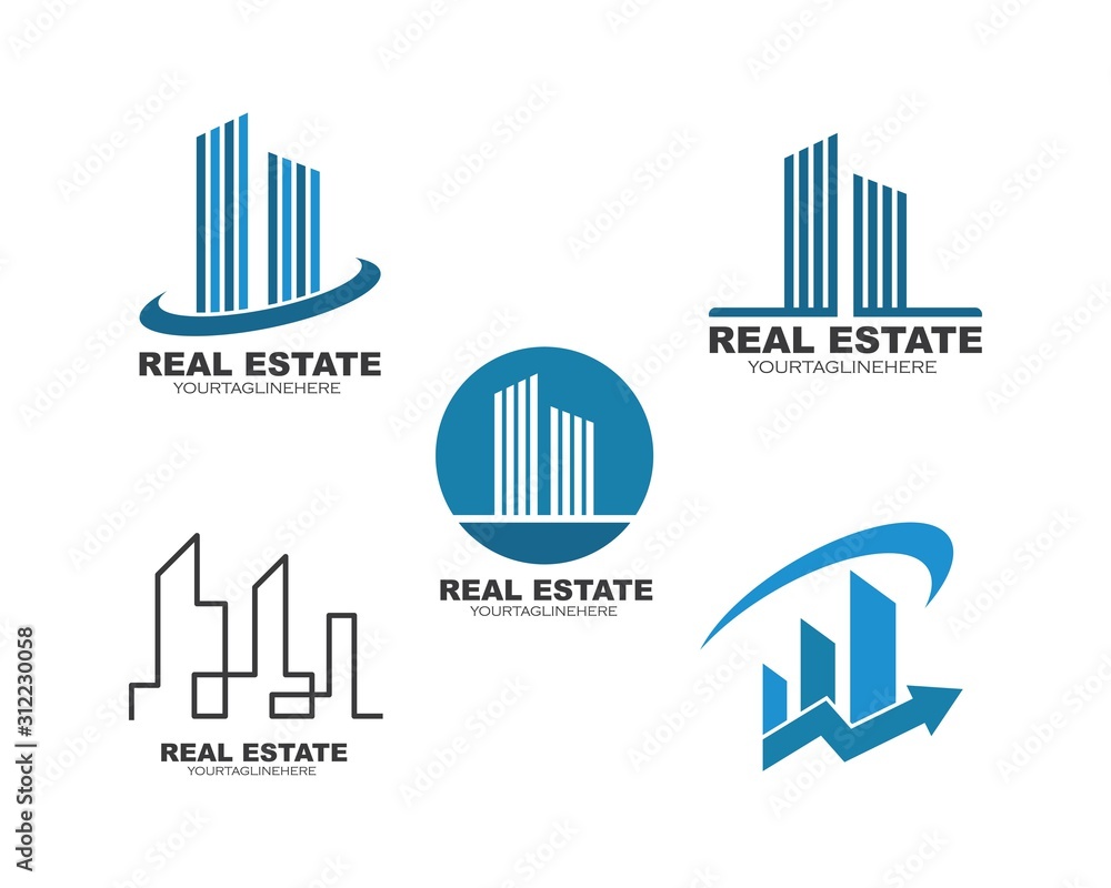 custom made wallpaper toronto digitalreal estate modern city building vector template