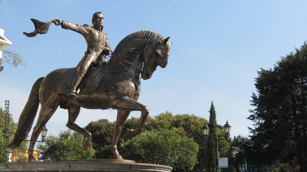 Obraz premium Cabalgando