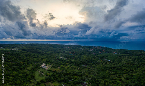 Sunset in rainy season  Bali © Carsten