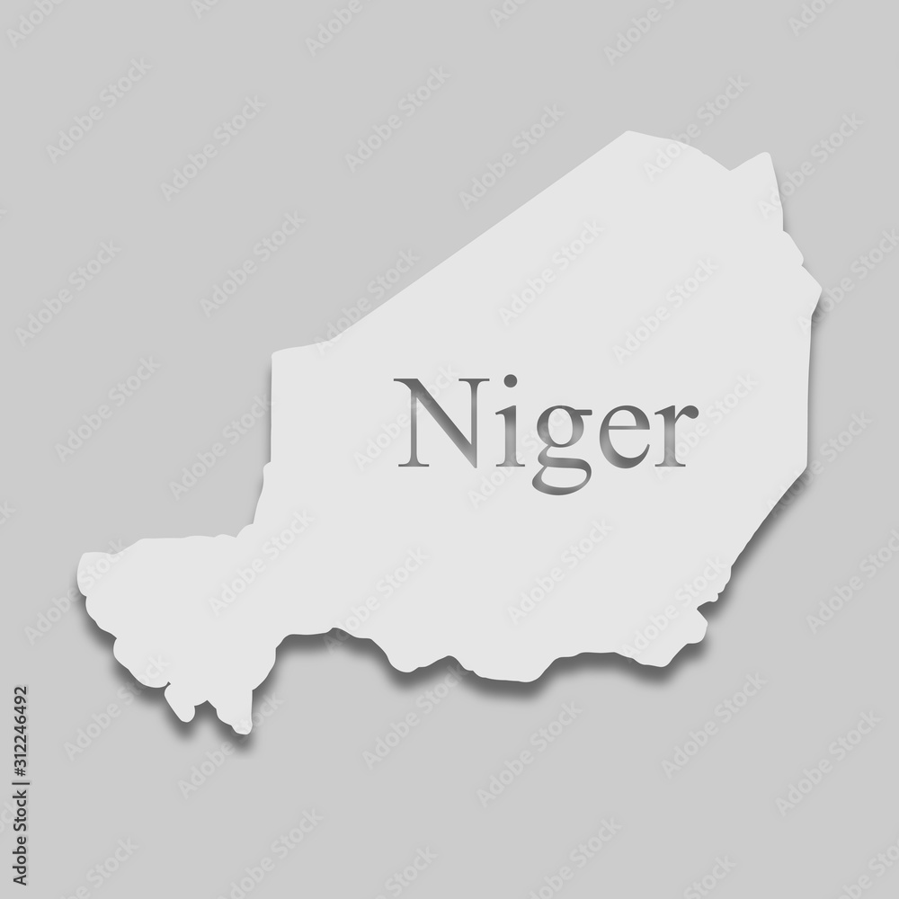 map of Niger