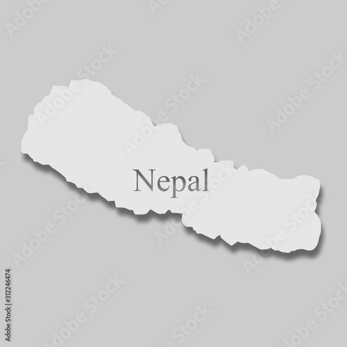 map of Nepal