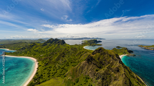 view of the island of Padar photo
