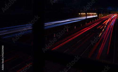 traffic at night