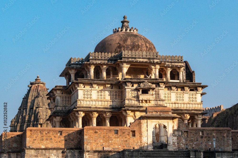 Fototapeta premium Kumbhalgarh Fort, Rajasthan, India