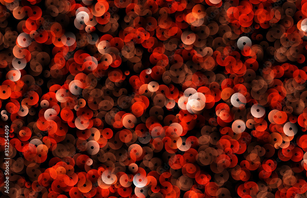 Fototapeta premium decorative colored circles