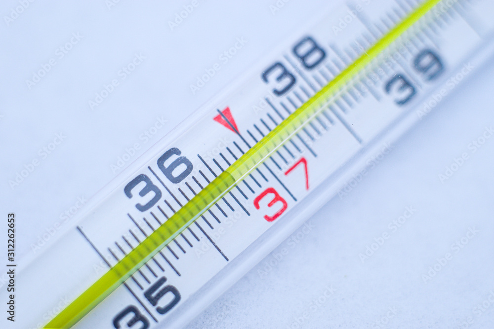 Thermometer for measurement of a body temperature Thermometer for measurement of a body temperature