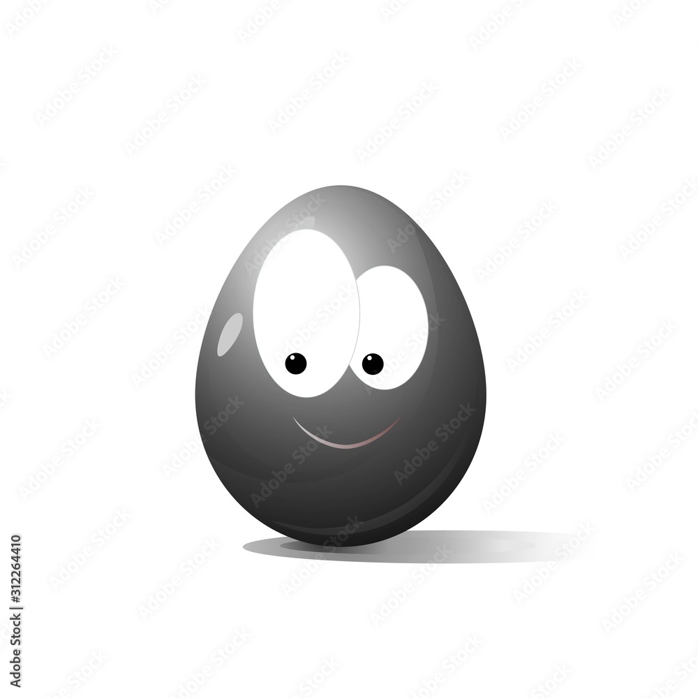 Smiley. An expression of mild joy and surprise. Smiley. An expression of mild joy and surprise.