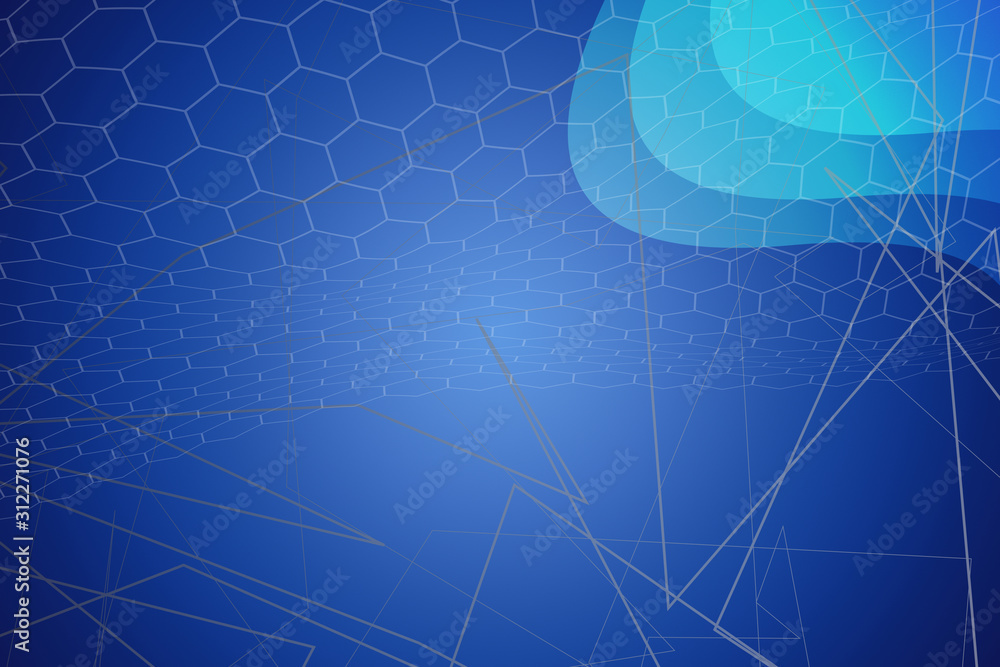 Obraz premium abstract, blue, wallpaper, design, wave, light, illustration, texture, curve, art, pattern, backgrounds, backdrop, graphic, waves, digital, futuristic, technology, line, shape, motion, lines, color