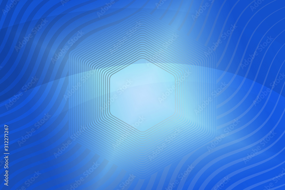 Fototapeta premium abstract, blue, wallpaper, design, wave, light, illustration, texture, curve, art, pattern, backgrounds, backdrop, graphic, waves, digital, futuristic, technology, line, shape, motion, lines, color