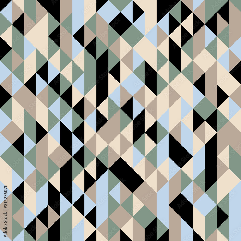 Pattern with random colored Diamonds Generative Art background illustration Pattern with random colored Diamonds Generative Art background illustration
