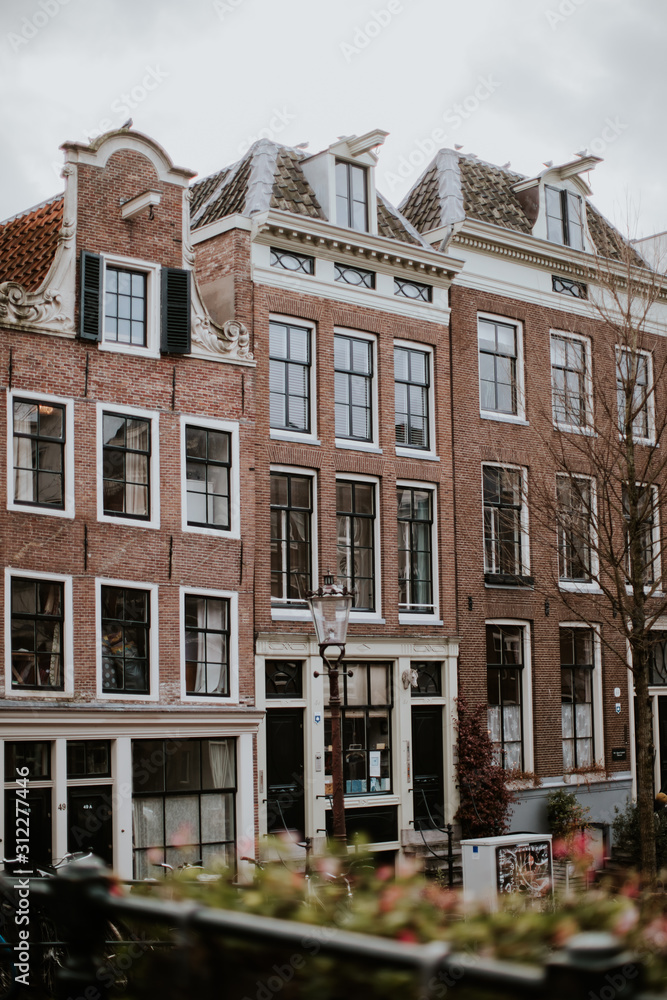 Fototapeta premium Architecture d'Amsterdam