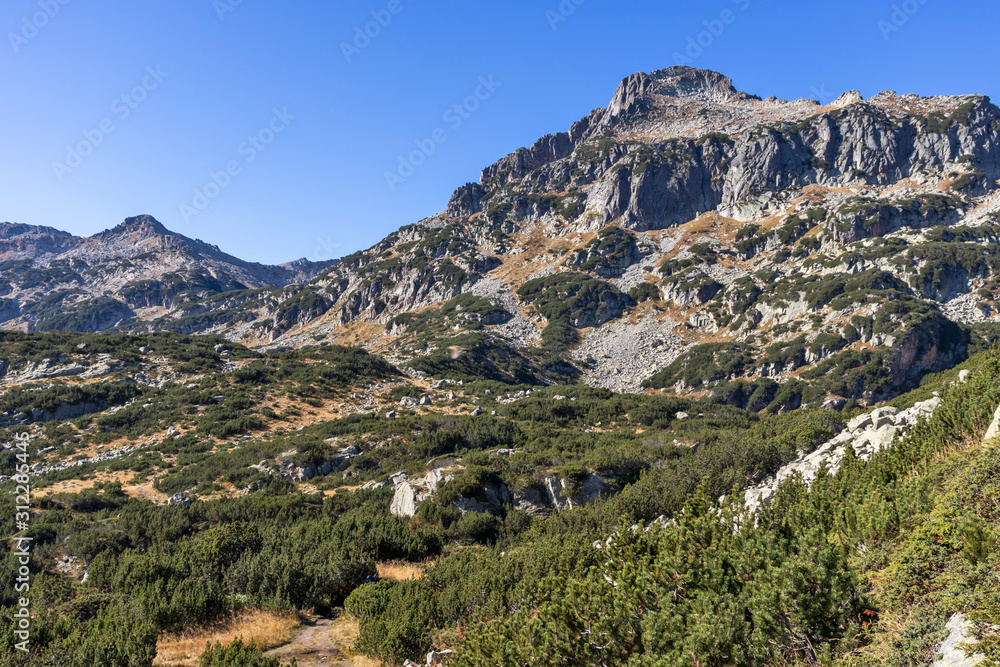 Dzhangal peak near Popovo Lake, Pirin Mountain, Bulgaria
