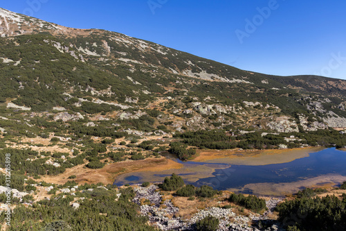 Landscape of Fish (Ribni) Lakes, Pirin Mountain, Bulgaria