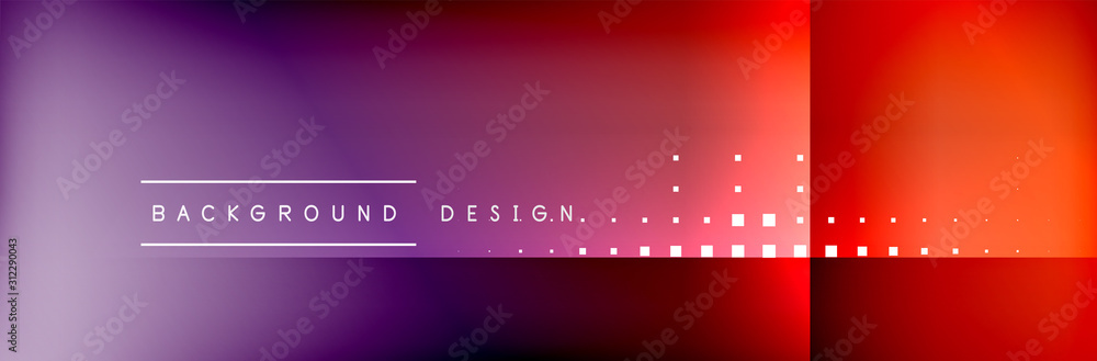 Obraz premium Abstract background - squares and lines composition created with lights and shadows. Technology or business digital template