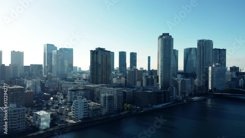 Wallpaper Mural 空撮の東京の景色 Torontodigital.ca