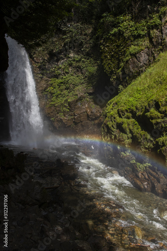 A beautiful palovit waterfall in turkey 