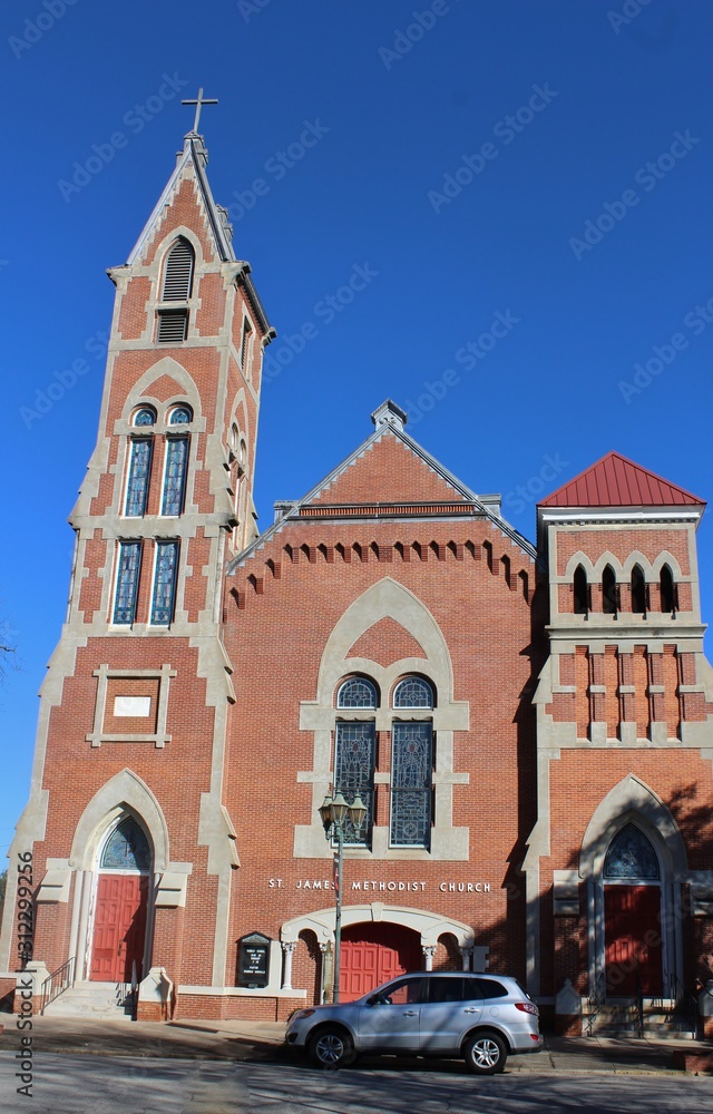 Naklejka premium historical church