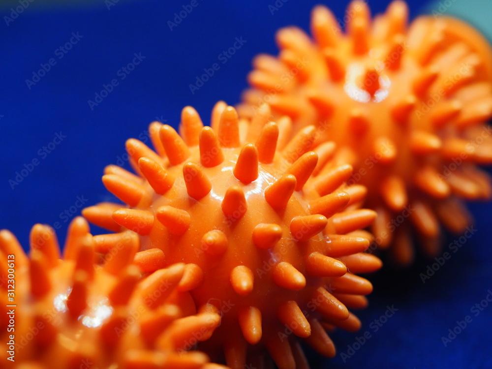 Spiky Orange Textured Roller Spiky Orange Textured Roller