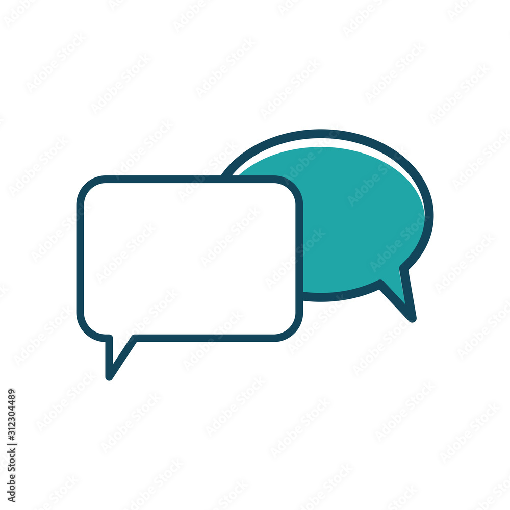 Bubble speech icon Bubble speech icon
