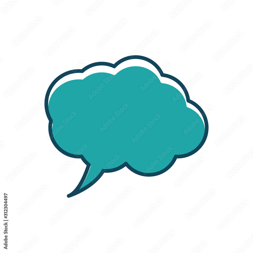 Bubble speech icon Bubble speech icon