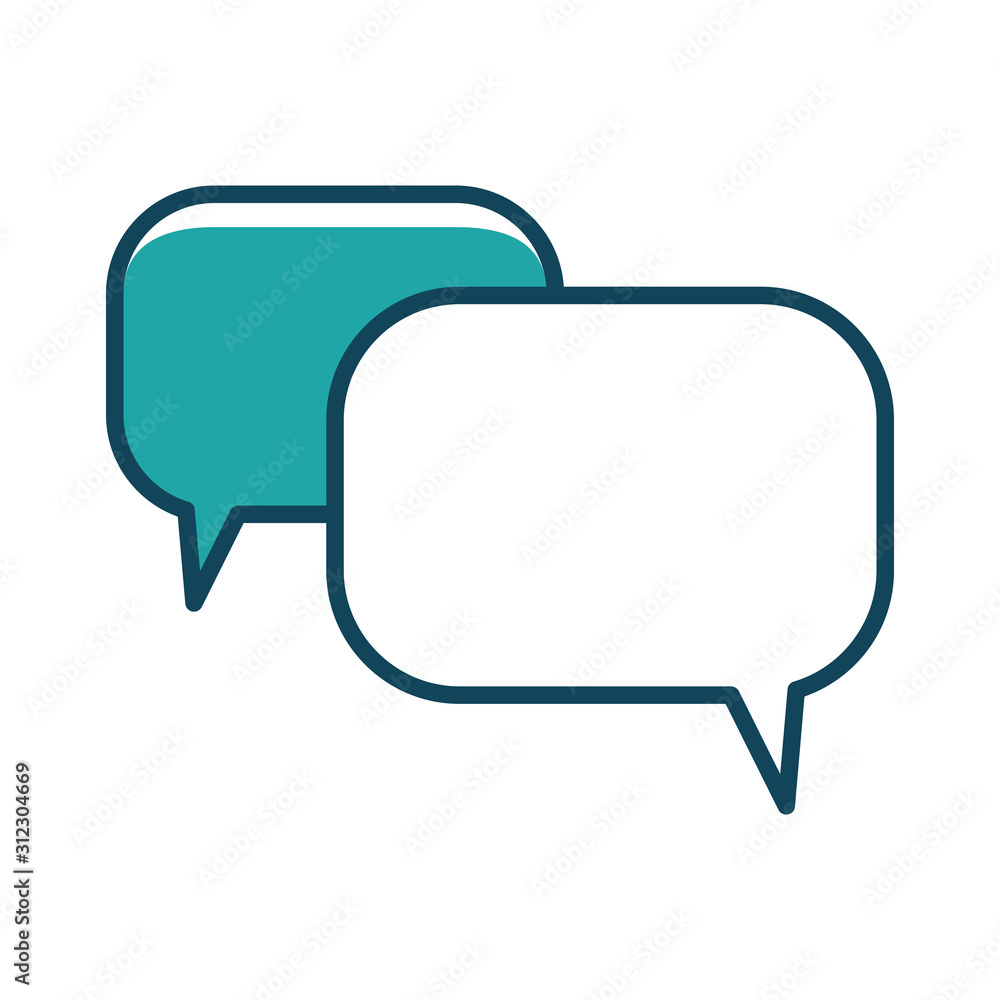 Bubble speech icon Bubble speech icon
