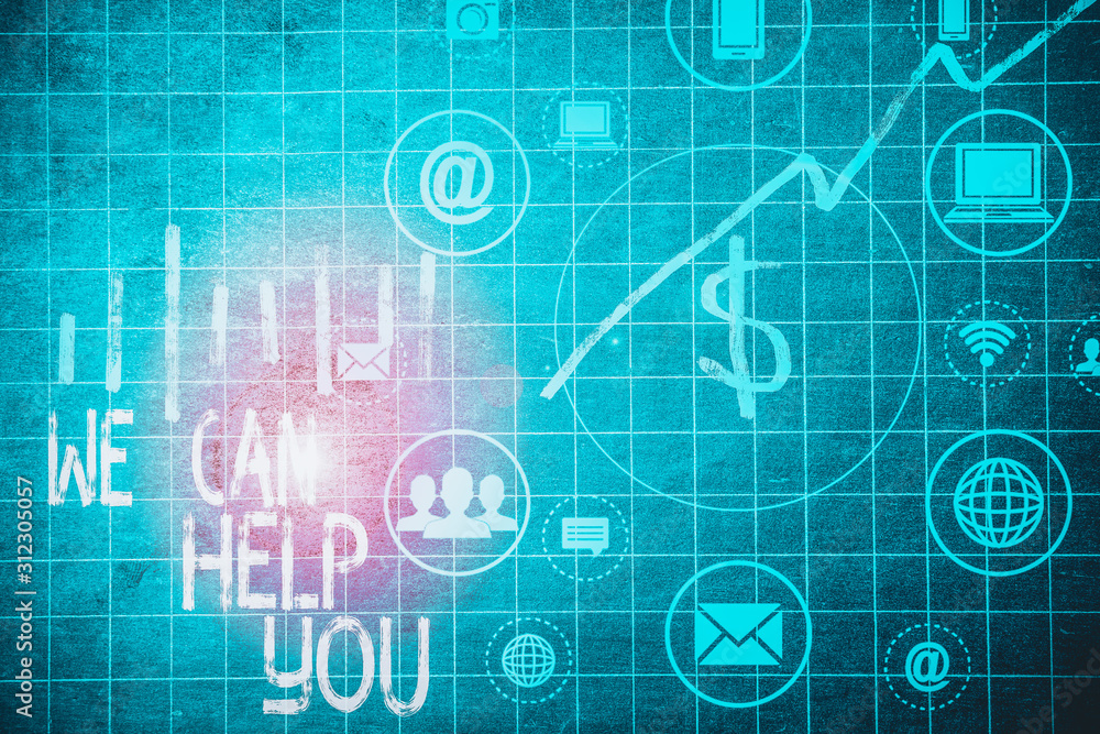 Text sign showing We Can Help You. Business photo text Support Assistance Offering Customer Service Attention Text sign showing We Can Help You. Business photo text Support Assistance Offering Customer Service Attention