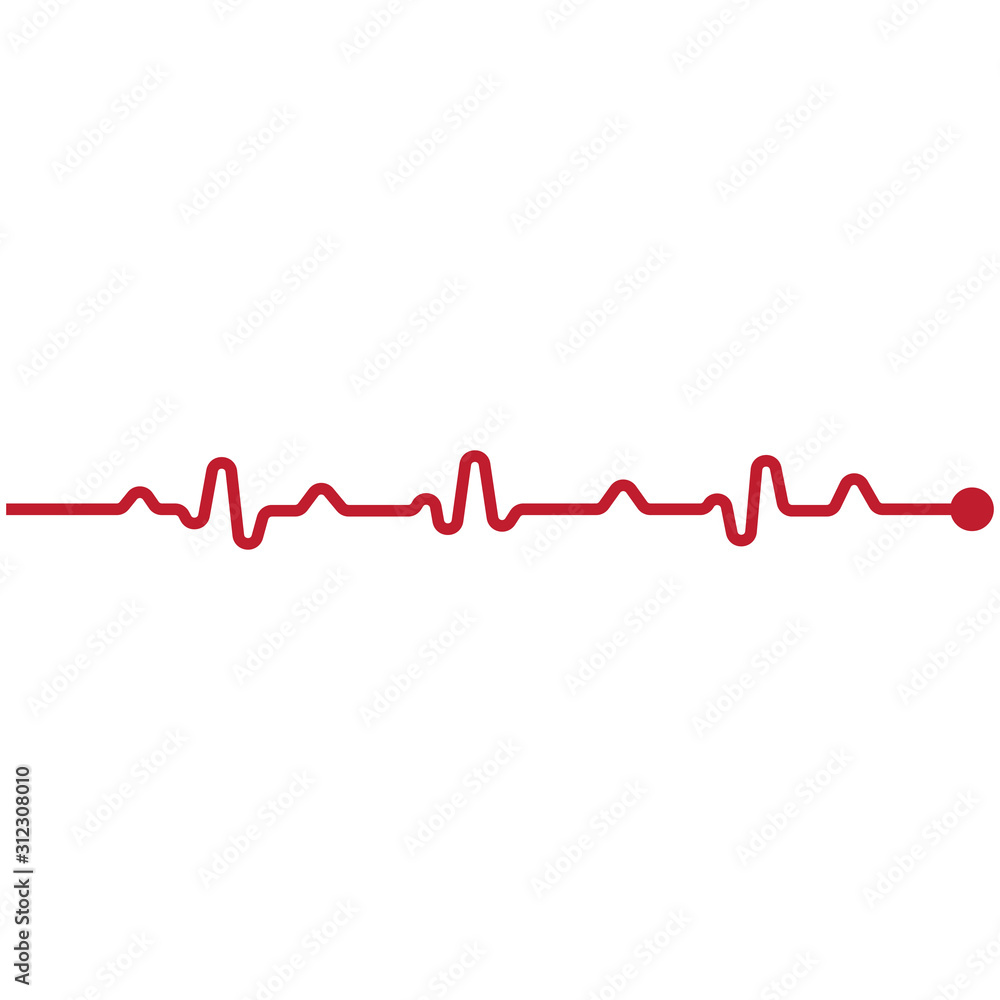 Art design health medical heartbeat pulse vector Art design health medical heartbeat pulse vector
