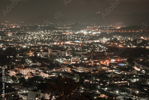 Wallpaper Mural Blurred nihgt light in Phuket Thailand. Torontodigital.ca
