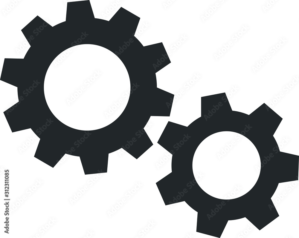 illustration vector icon of setting illustration vector icon of setting