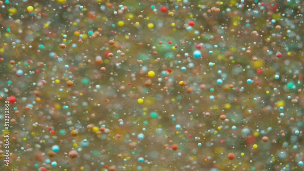 Slow Motion Bright Colors Bubbles Oil Beautiful Paint Universe Color Moving Multicolored Closeup. Acrylic Paint. Fantastic Surface. Abstract Colorful Paint Metamorphosis Structure Colorful Bubbles Slow Motion Bright Colors Bubbles Oil Beautiful Paint Universe Color Moving Multicolored Closeup. Acrylic Paint. Fantastic Surface. Abstract Colorful Paint Metamorphosis Structure Colorful Bubbles